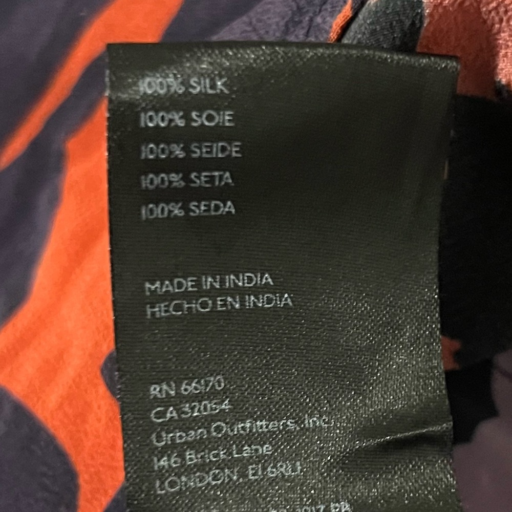 Maeve Neck-Tie Silk Blouse - Picture 8 of 8